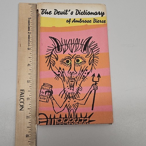 1958 The Devil's Dictionary of Ambrose Bierce Hardback Book Peter Pauper Press - Foto 8 di 8