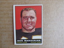 1961 TOPPS FOOTBALL CARD SINGLES COMPLETE YOUR SET PICK CHOOSE UPDATED 10/6