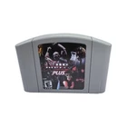US version WWF No Mercy Plus V2.1 Video Game For Nintendo 64 Console