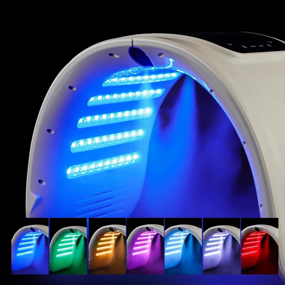 7 Colors PDT LED Mask Facial Red Light Therapy Skin Rejuvenation Lift anti Wrink - image 2 of 4