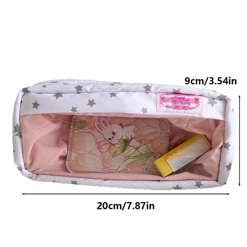 Multifunctional Pencil Case Star Pattern Pen Pouch Creative Pen Box Gift - Picture 2 of 6