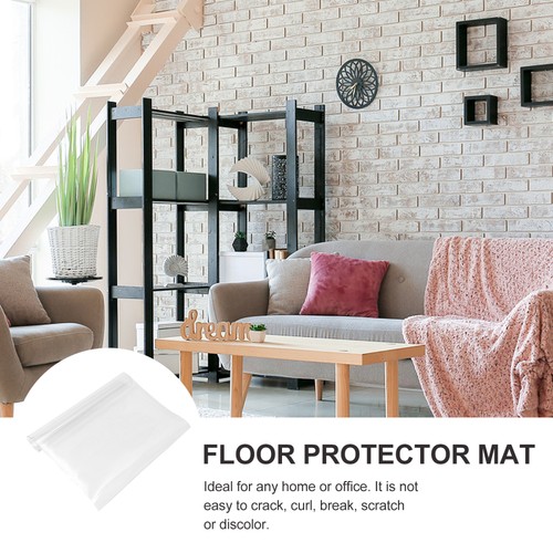 Alfombrilla PVC Transparente Impermeable Hogar para Silla de Oficina Muebles - Imagen 3 de 12