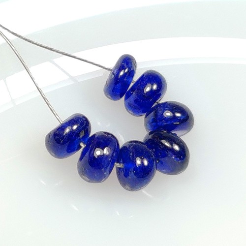 9.11 Ct Natural Blue Sapphire Round Beads - 8225 - Picture 2 of 2