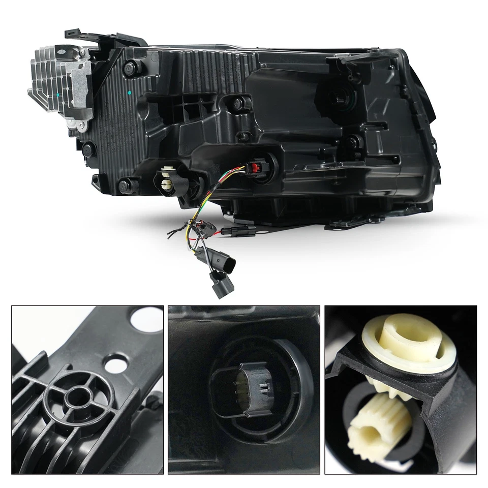 Upgrade to LED Headlights For 2022-2025 Jeep Compass w/LED DRL Reflector Pair Foto 4 de 4