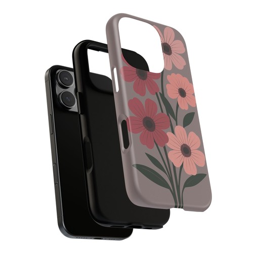 Floral Phone Case, Tough Cases for Protection, Trendy Floral Design - Picture 12 of 75