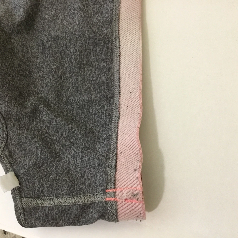 Sutiã esportivo Nike feminino grande cinza soletrado racerback academia Athleisure - Imagem 3 de 4