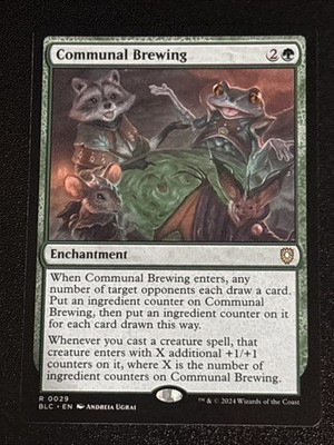 MTG Commander: Bloomburrow Communal Brewing 0029 NM Rare