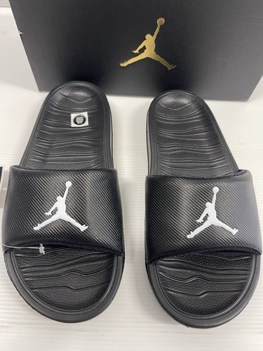 JORDAN BREAK SLIDE (GS) BLACK / WHITE CD5472 010 BIG KIDS -Size 5 New In Box🔥🔥 - Picture 3 of 5