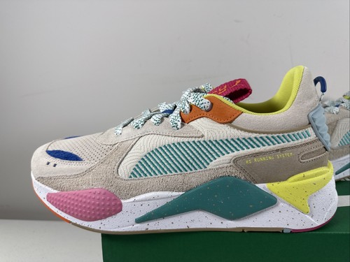 PUMA RS-X Suede Multi Sneakers RS Running System 398575-01 NWOT Mens Size 8 - Picture 2 of 7
