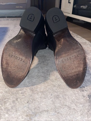 NICE! Tecovas The Cartwright Midnight Cowhide Size 12EE š - Picture 18 of 19