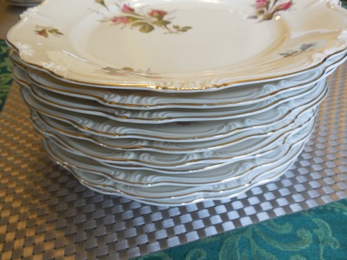 Juego de 10 platos de cena Rosenthal Pompadour de 10 pulgadas - Imagen 3 de 5