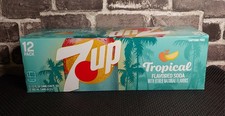 Soda con sabor tropical 7 Up (paquete de 12) edición limitada