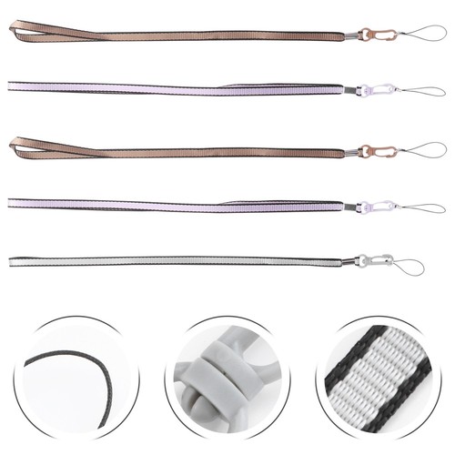 5 Pcs Mobile Phone Chain Key Hanger Men and Women Lanyards Colored - 第 6/12 張圖片