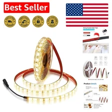 16.4ft Warm White 3500K 5050 SMD LED Flexible Strip Ribbon Light 5M 300 LEDs ...