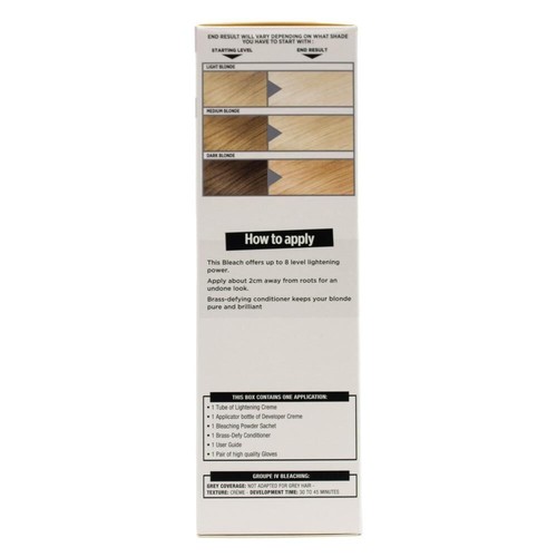 6PK Loreal Paris Colorista Home DIY Hair Bleaching/Lightening Kit Blonde Bleach - Picture 3 of 5