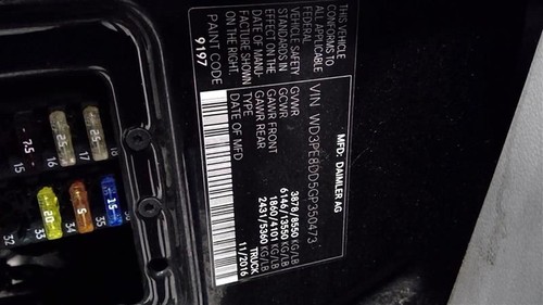 Passenger Headlight Halogen Fits 14-17 MERCEDES SPRINTER 2500 1148890 - Picture 11 of 12