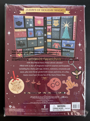 2024 HARRY POTTER Official Advent Calendar Hogwarts Seasonal Surprises - 25 Days - Picture 2 of 2
