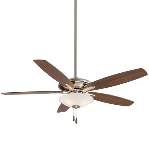 Minka Aire Mojo LED 52" Ceiling Fan - Medium Maple / Dark Walnut 5-Blade - Picture 2 of 2