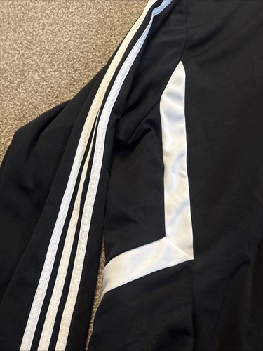 Chaqueta de entrenamiento Adidas Tiro 23 negra 3 rayas calce ajustado para hombre talla 2XL - Imagen 9 de 12