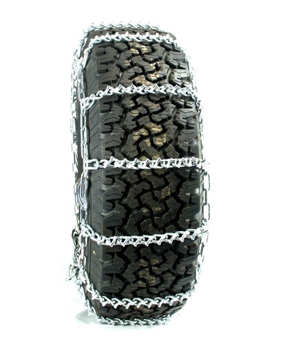 Titan V-Bar Tire Chains CAM Type Ice or Snow Covered Roads 5.5mm 35x10.50-15 - Picture 3 of 6