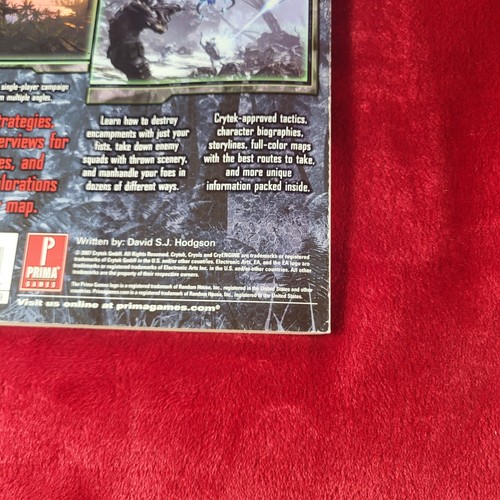 Crysis 1, 2 & 3 Official Strategy Guides (Prima 2007, BradyGames 2011, 2013) - Imagen 5 de 24
