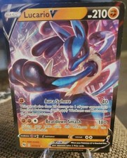 ULTRA RARE Lucario V 027/073 Champions Path - NM Full Art Holo NICE 🌟 