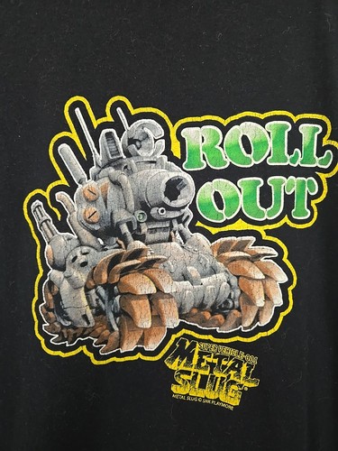 Metal Slug SV-001 Super Vehicle 001 Camicia Vintage Medium Nera 1996 "Roll Out" - Foto 2 di 6