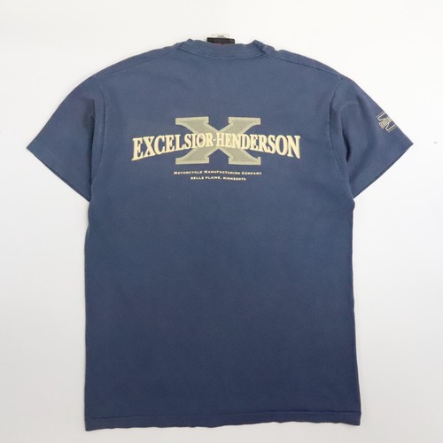 Vintage Excelsior-Henderson Motorcycles T-Shirt Größe L - Bild 2 von 5