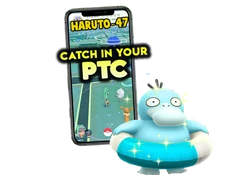 Pokemon Shiny Psyduck Swim Ring Catch in your P T C