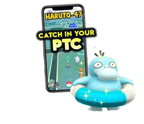 Pokemon Shiny Psyduck Schwimmring Fang in deinem P T C