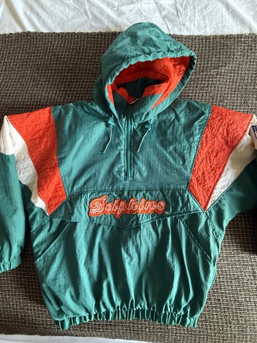 Vintage Miami Dolphins Starter Jacket Men’s Size M Made in USA - Picture 2 of 24