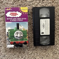 Thomas The Tank Engine Better Late Than Never & Other Stories VHS Ringo Starr