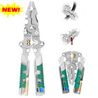 DIY-Portable Multi-Functional Fold Wire Stripper Scissor With Electrical Test -