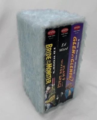 Ed Wood 3-Movie VHS Box Set – Rare Blue Fur Edition | Cult Classic Collection - Image 1 of 4