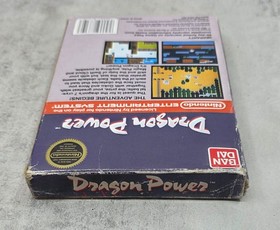 Dragon Power (Nintendo Entertainment System, 1986) NES CIB Complete TESTED