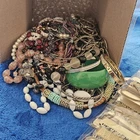 Vintage to Modern Costume Jewelry Junk Drawer Lot Craft Wear Repair 2+ Ibs