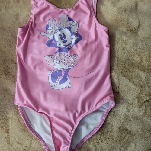 Disney Store Minnie Mouse Leotard and Tutu Glitter Shimmer Pastels Sz 7/8 - Picture 4 of 13