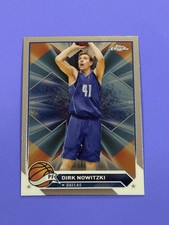 2023-24 Topps Chrome Dirk Nowitzki #98 Dallas Mavericks (Q)
