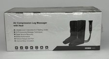 Fit King FT-057A Air Compression Leg Massager w/Heat 3 Modes  3 Intensities