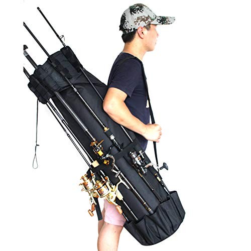 Fishing Pole Bag,Fishing Rod Organizer Travel Camping Carry Case,Oxford Fabri... - Picture 2 of 9