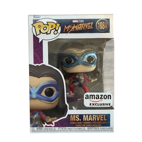 MS. MARVEL - Funko Pop! #1084 Marvel Studios Amazon Exclusive Bobble Head Figure