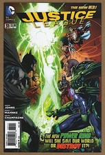 Justice League #31 VF DC 2014 1st Full Jessica Cruz