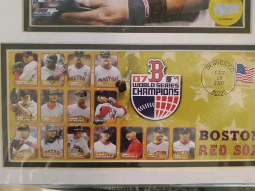 USPS 2007 Mike Lowell Boston Red Sox Champion Photo/postal Stamp - Picture 4 of 6