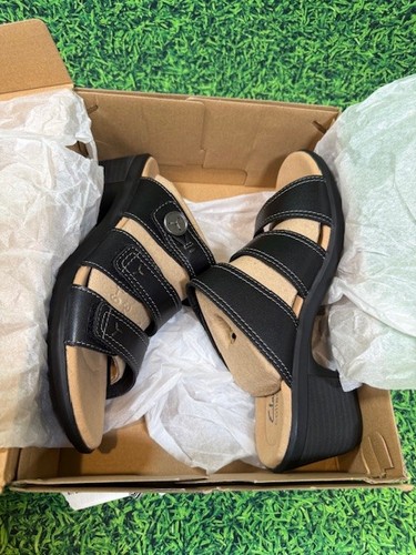 NUOVO - Clarks Emily 2 Adella BLK - Donna taglia 8 - Foto 8 di 9