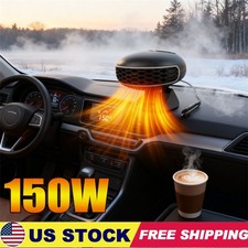 150W Heater Portable Heating Cooling Fan Defroster Demister for Car Truck 12V