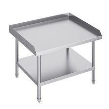 Uimoso Stainless Steel Prep Table 30"x36" for Commercial Kitchen Restaurant Use