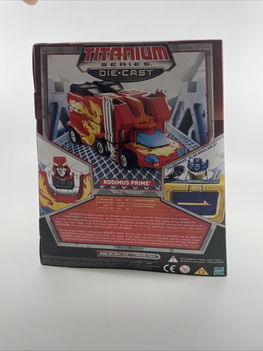 Transformers Titanium Rodimus Prime Die Cast Hasbro NIB WH133 - Picture 3 of 6