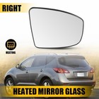 For 09-14 Nissan Murano Heated Mirror Glass w/Backing Plate Right Passenger Side