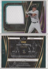 2020 Panini Select Rookie Jumbo Swatches Tri-Color Prizm /99 Sean Murphy RC
