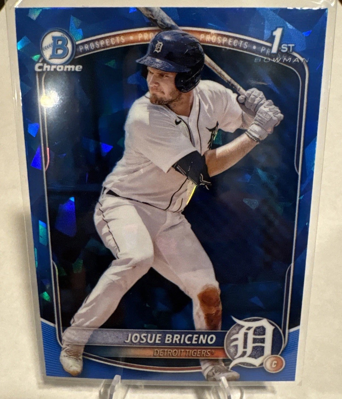 2025 Bowman Sapphire Edition Chrome Prospects Josue Briceno #BCP-13 (RC)